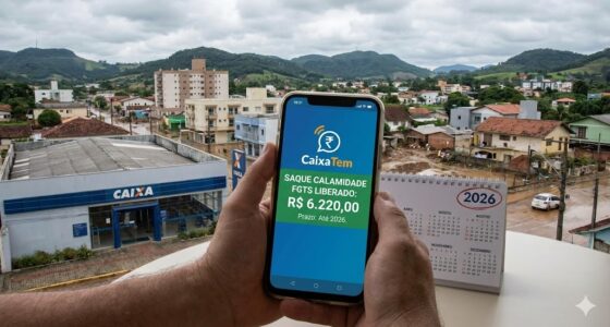 FGTS Calamidade Moradores de Seara SC Tem Ate 2026 para Sacar Pelo Caixa Tem Apos Desastres