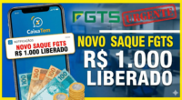Novo Saque FGTS de R 1.000 Liberado para MILHOES de Trabalhadores