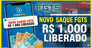 Novo Saque FGTS de R 1.000 Liberado para MILHOES de Trabalhadores